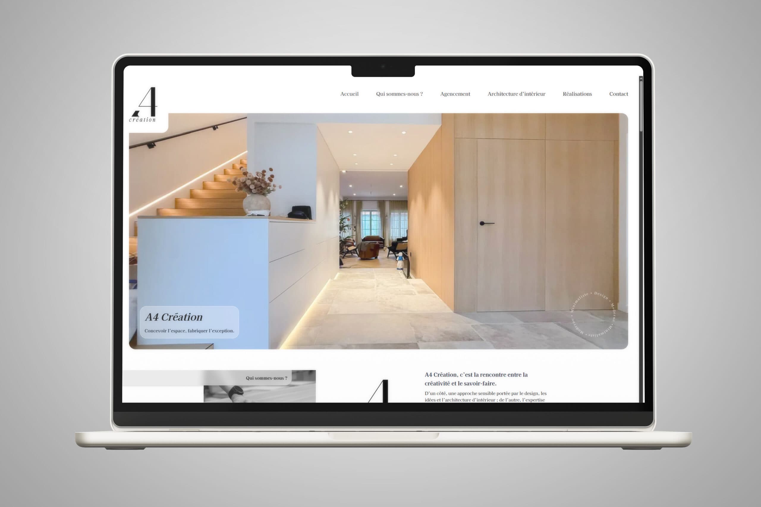 Exemple de site web conçu par Selltiweb